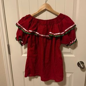 Set of Mexican Blouses/Skirts with Half Apron